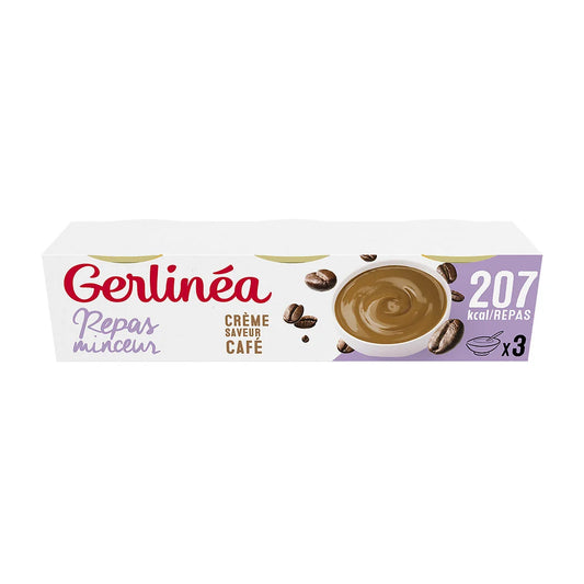 GERLINEA Crème repas saveur café 210g
