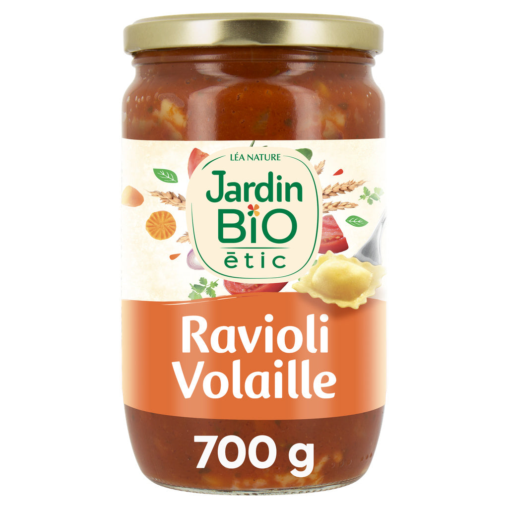 JARDIN BIO Organic Poultry Ravioli 700g