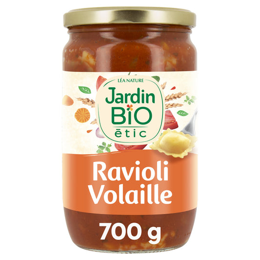 JARDIN BIO Organic Poultry Ravioli 700g
