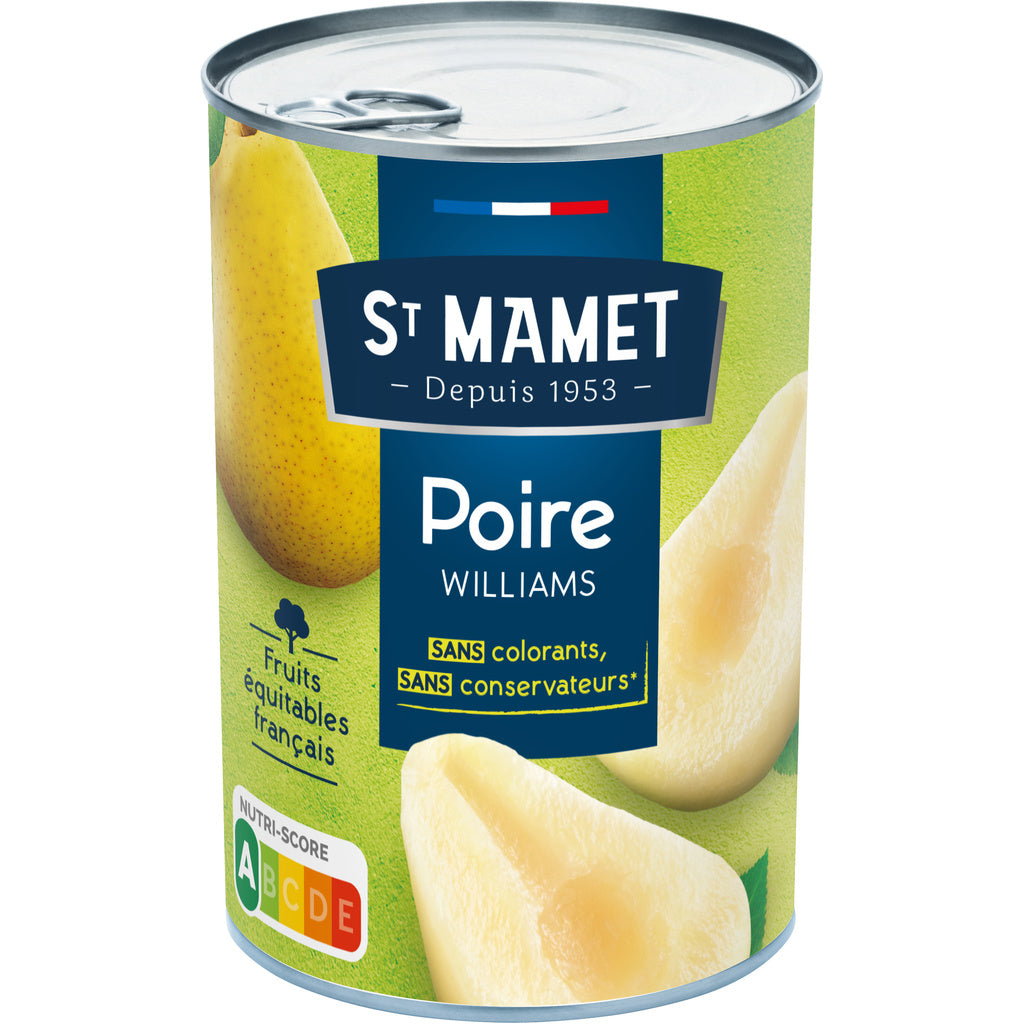 ST MAMET Williams Pear Halves in Syrup 425g