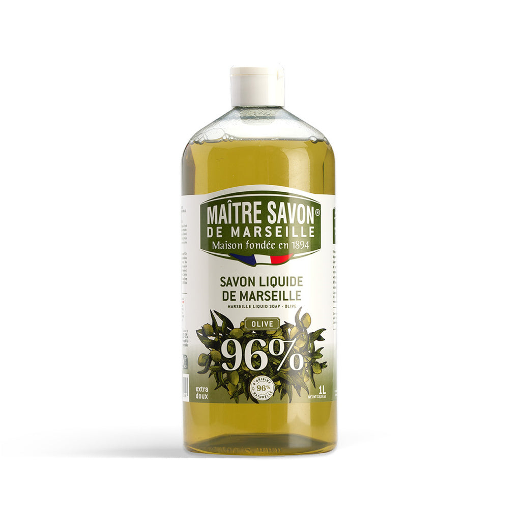 MAITRE SAVON DE MARSEILLE Extra Mild Olive Marseille Liquid Soap 1L