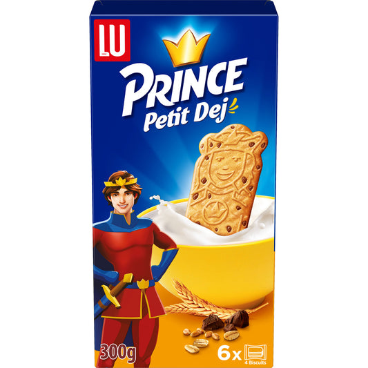 LU Prince Petit Déj' - Biscuits aux céréales x24 300g