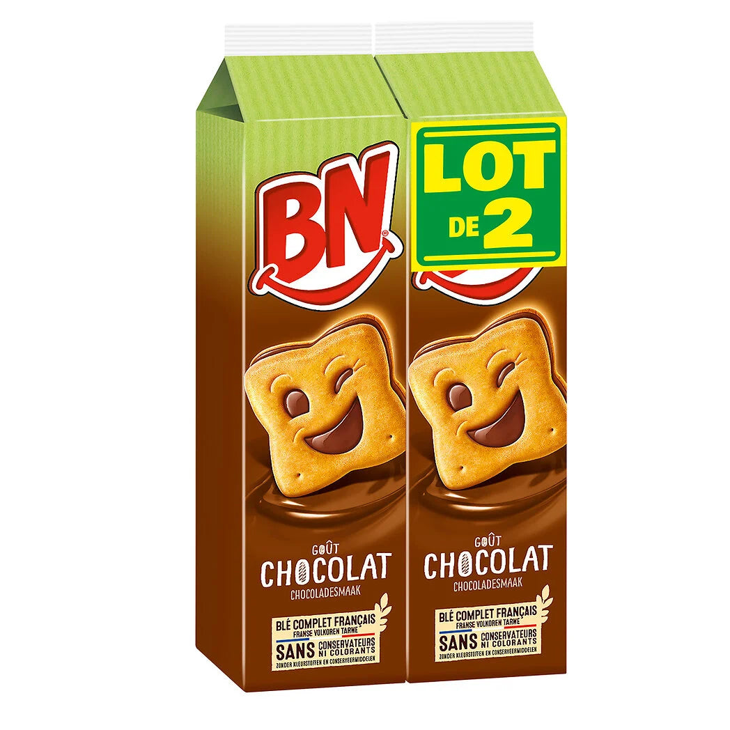 BN Biscuit au chocolat x2