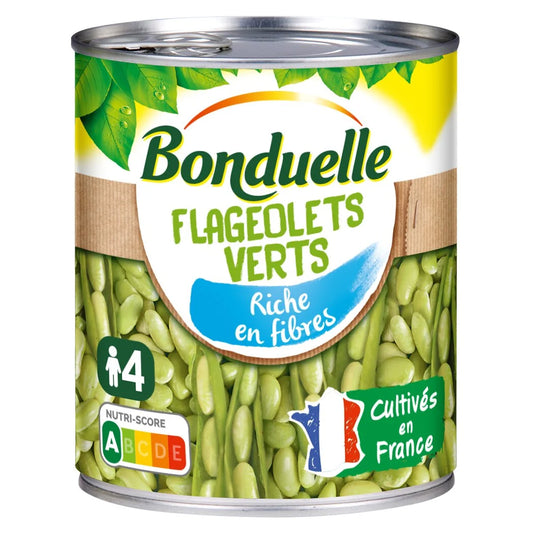 BONDUELLE Flageolets verts extra fins 530g