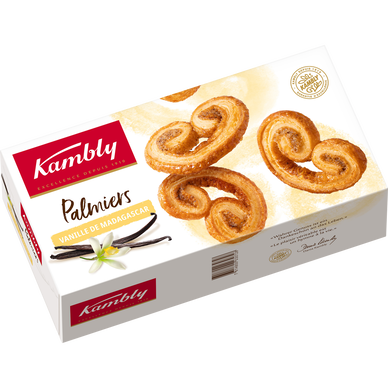 KAMBLY Palmiers vanille 100g