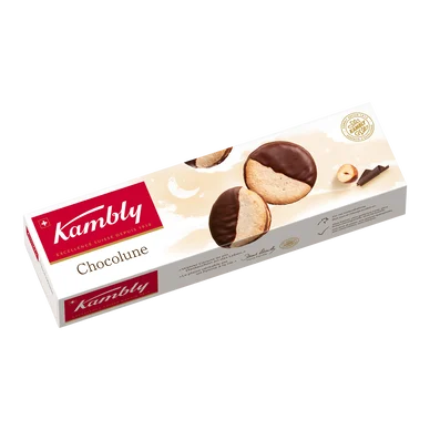 KAMBLY Biscuits choco lune 100g