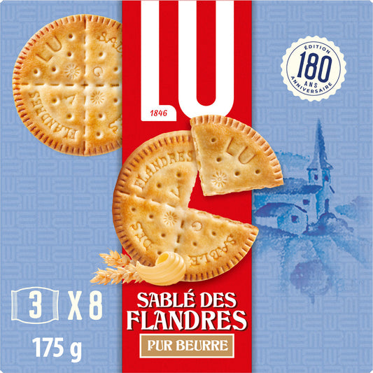 Biscotti frollini LU Sablés des Flandres 250g