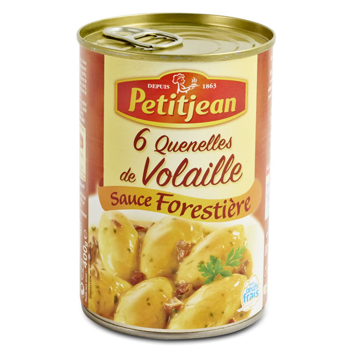 PETIT JEAN Chicken Quenelle with Mushroom Sauce 400g