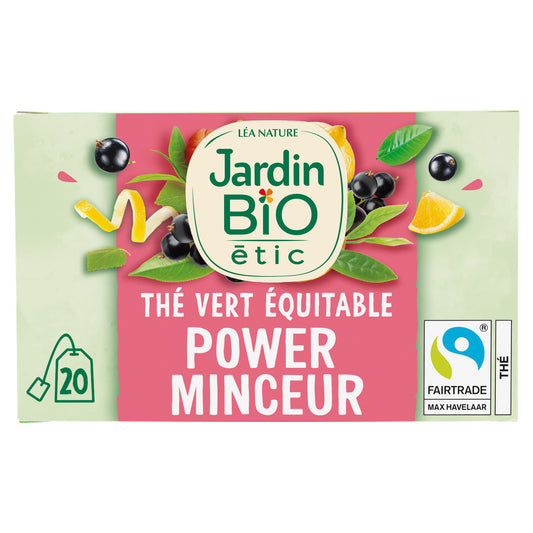 JARDIN BIO THE VERT MINCEUR BIO* 30G/ ETUI + 20 SACHETS