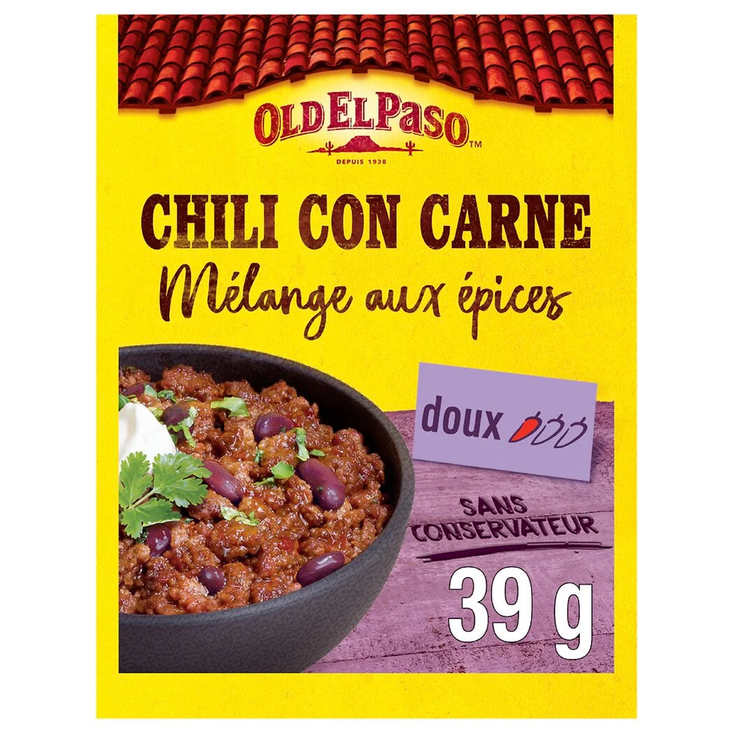 OLD EL PASO Chili Con Carne Spice Mix 39g