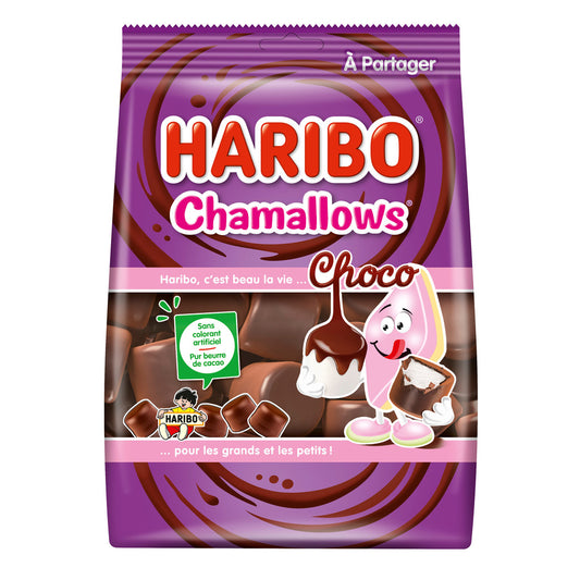 HARIBO Bonbons chamallows choco 160g