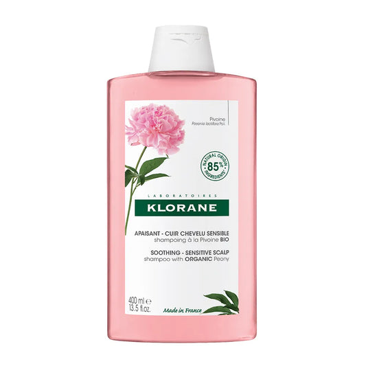 KLORANE Soothing and Anti-Irritation Peony Shampoo - Sensitive and Irritated Scalp 400 ml