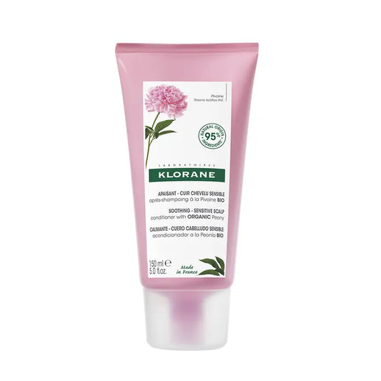 KLORANE Soothing and Anti-Irritation Peony Conditioner - Sensitive and Irritated Scalp 150 ml