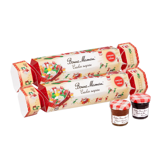 BONNE MAMAN 2x Christmas Crackers Jams 120 g