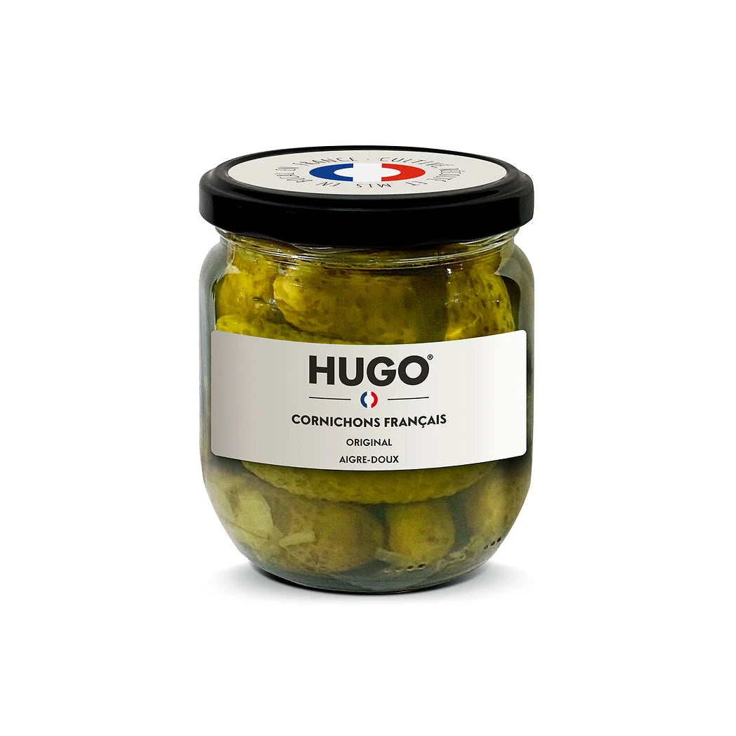 HUGO Cornichon Français Aigre-doux 210g