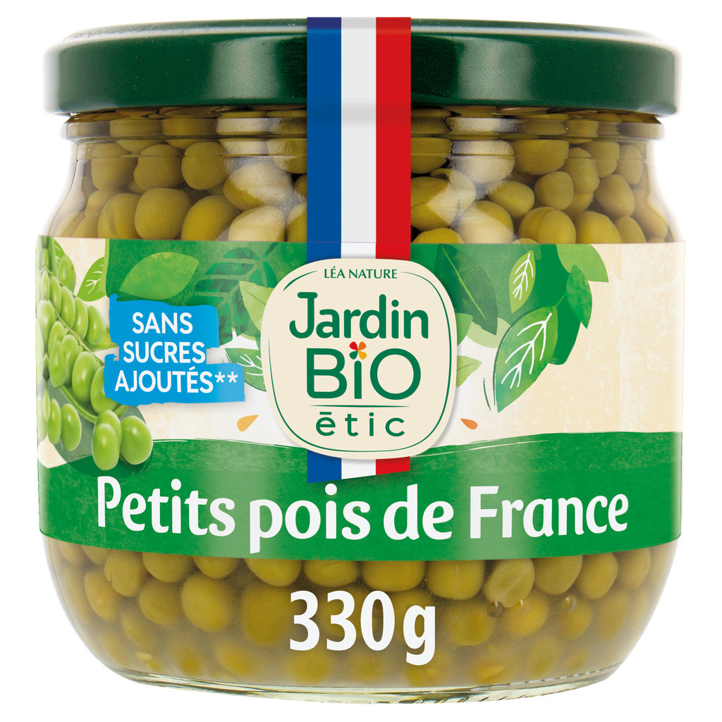 JARDIN BIO Organic Extra Fine Peas 230g