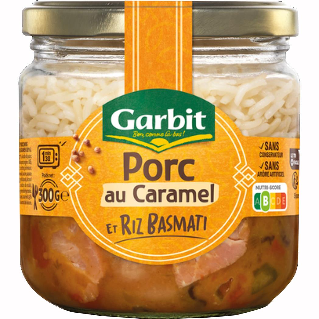 GARBIT Pork with Caramel & Basmati Rice 300g