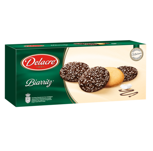DELACRE Biarritz Biscuits with Chocolate & Coconut 175g