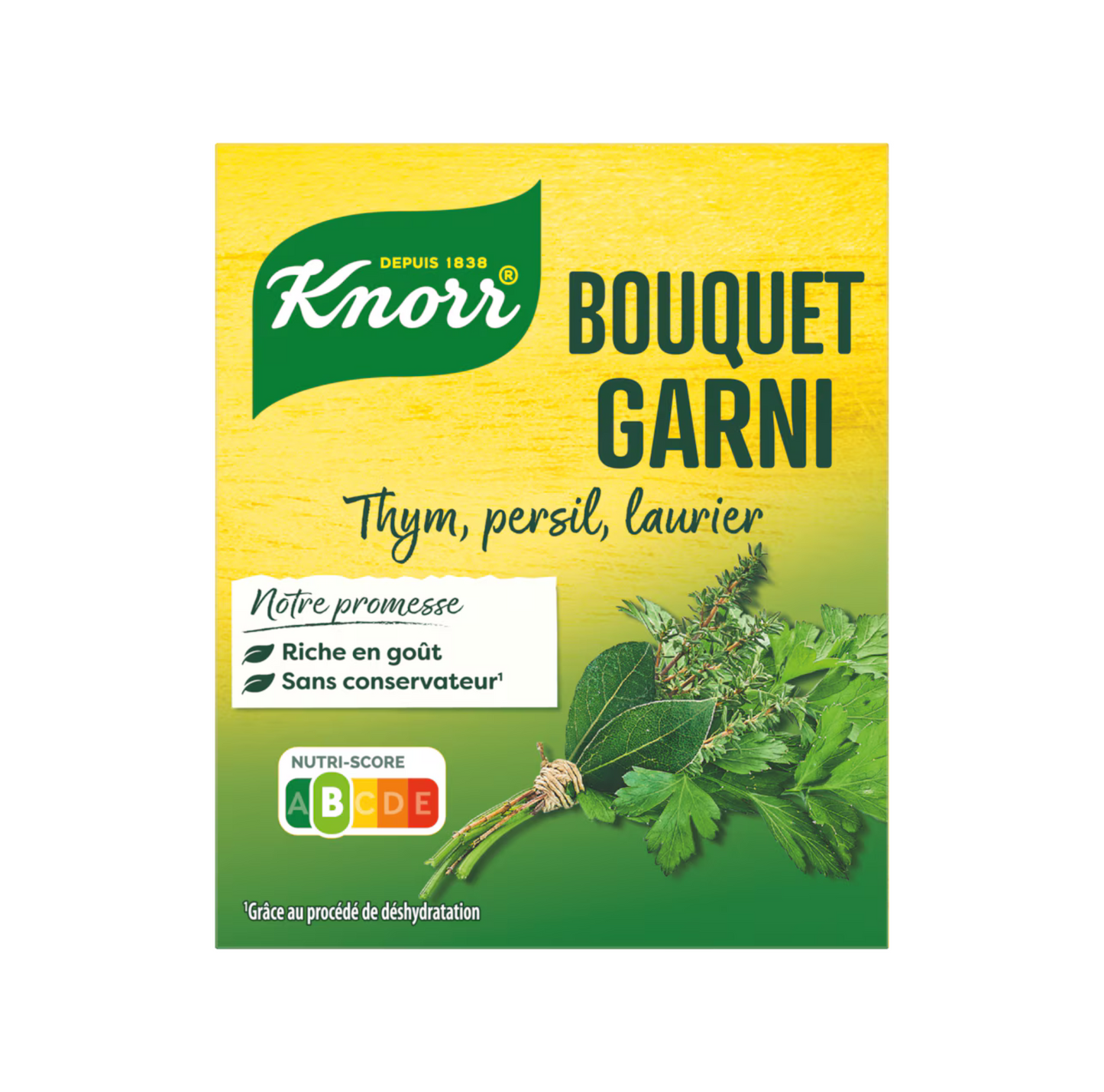 KNORR Bouquet Garni Thyme Parsley Bay Leaf (9 Tablets x 11 g) 99 g