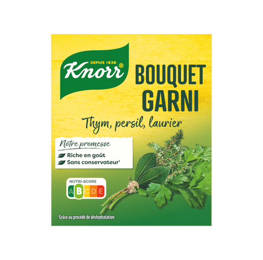 KNORR Bouquet Garni Thyme Parsley Bay Leaf (9 Tablets x 11 g) 99 g