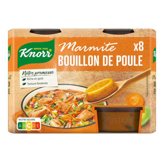 KNORR Chicken Stock Pot 8 Capsules - 224 g