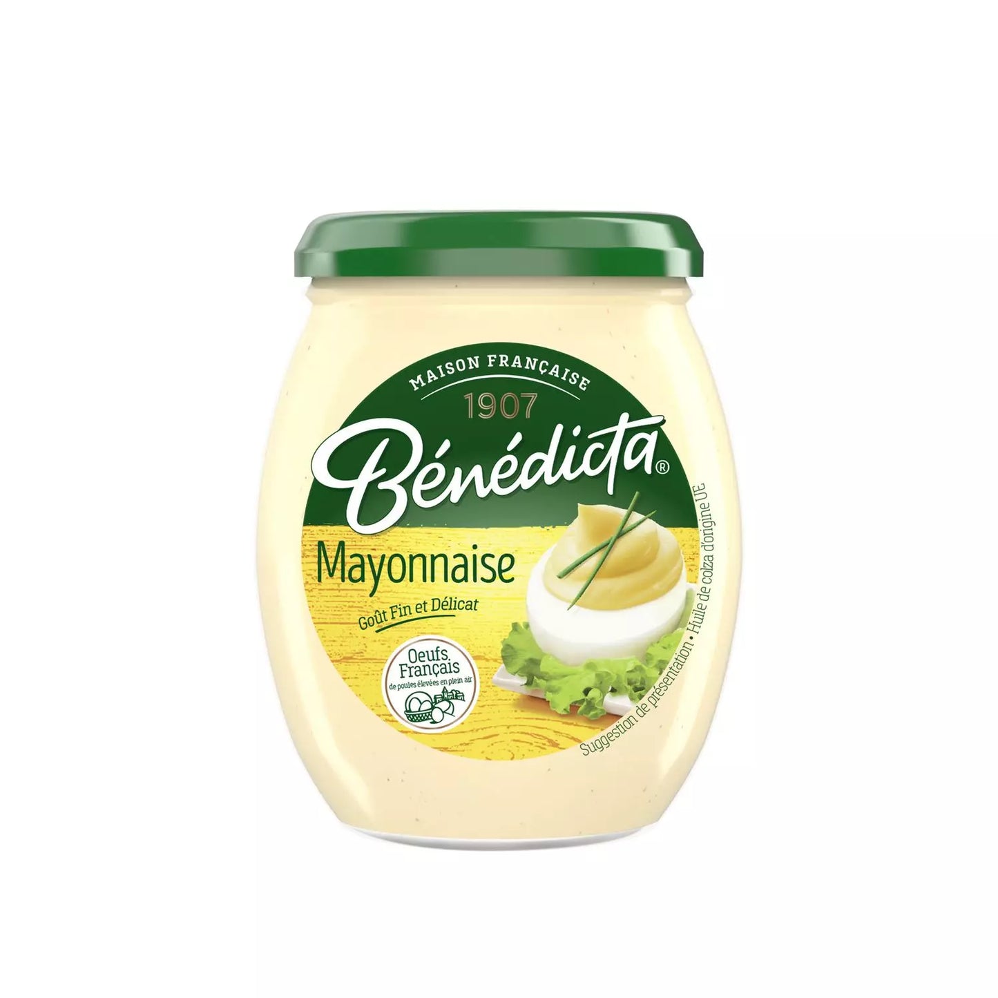 BÉNÉDICTA Mayonnaise 255g