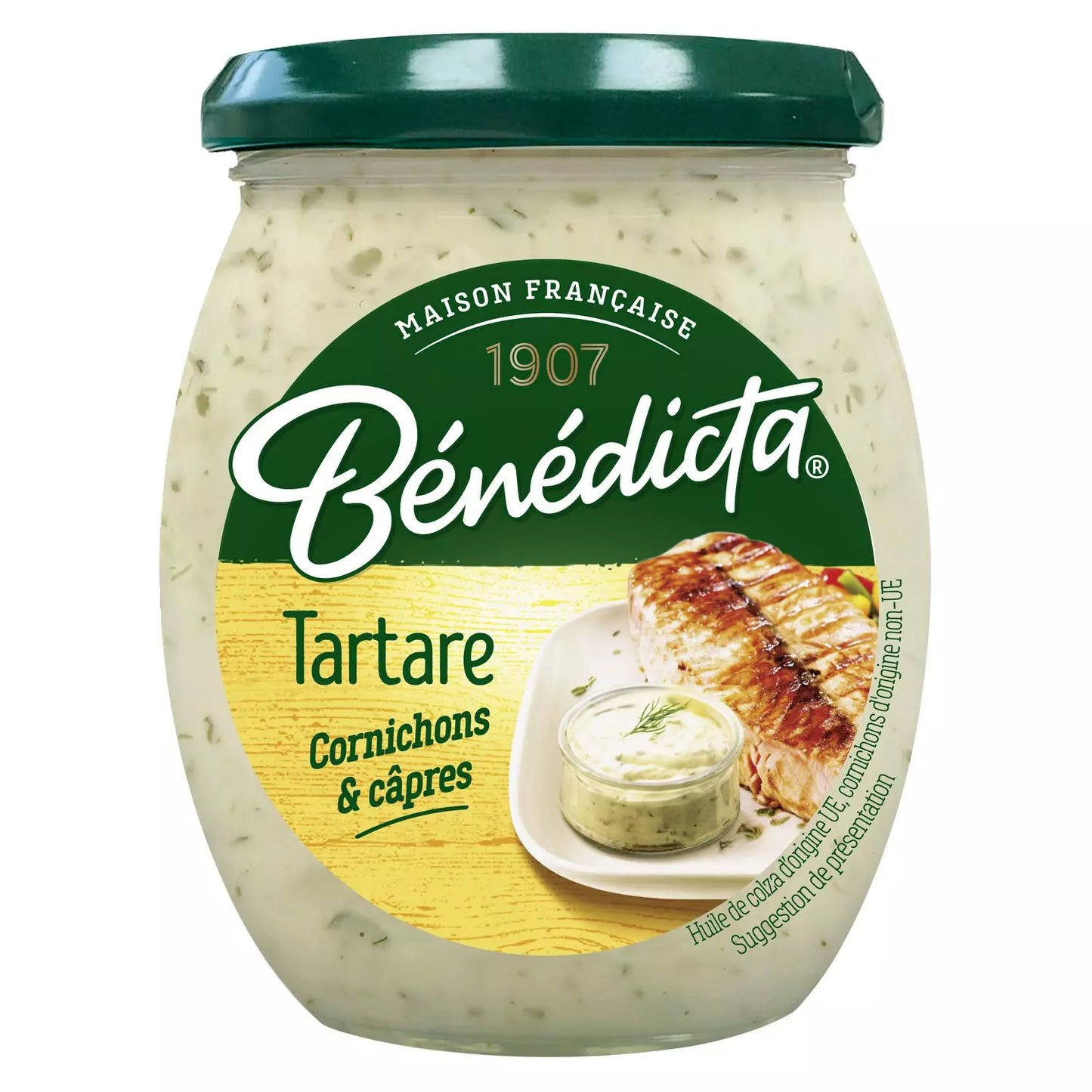 BÉNÉDICTA Sauce Tartare 260g