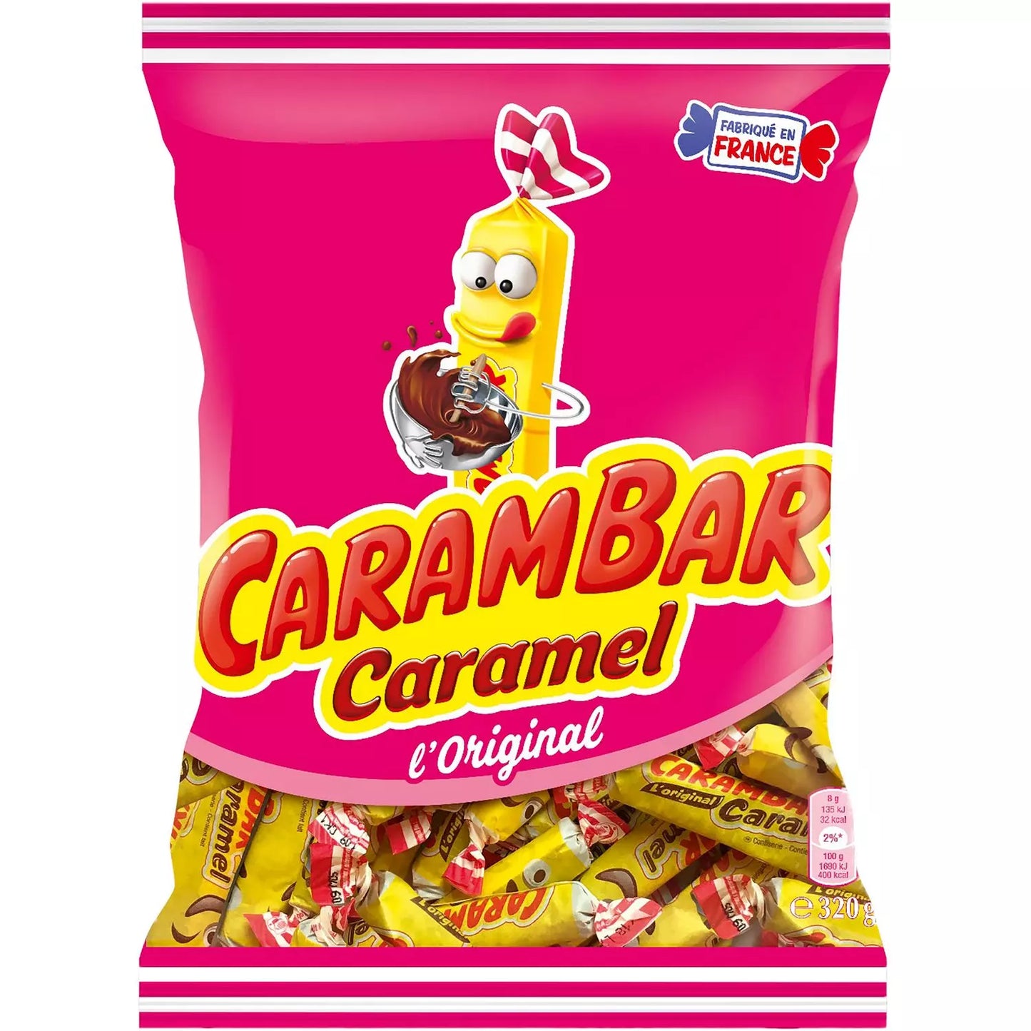 CARAMBAR Bonbons au Caramel 320g