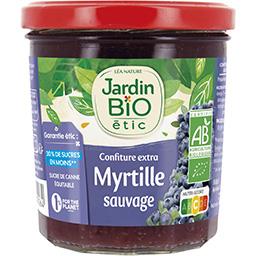 JARDIN BIO Organic Low Sugar Wild Blueberry Jam 320g