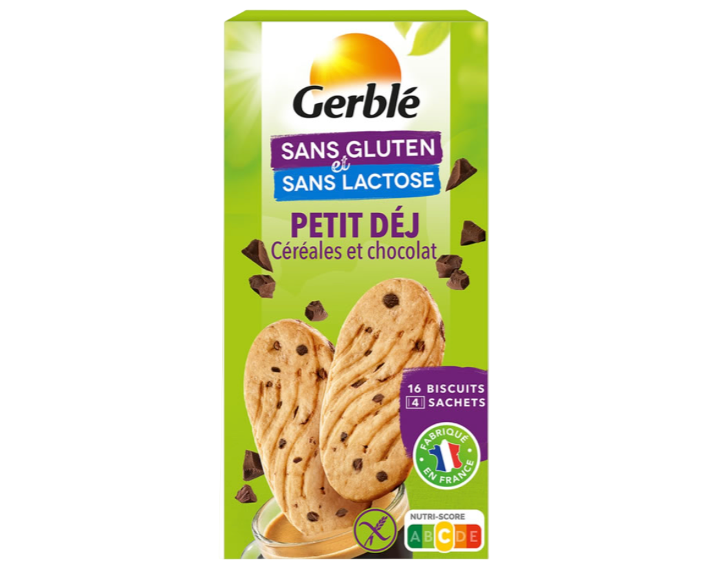 GERBLE Gluten-Free Breakfast Chocolate Biscuit 200g