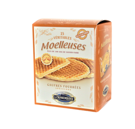 LA DUNKERQUOISE Speculoos Filled Soft Waffles - 300g
