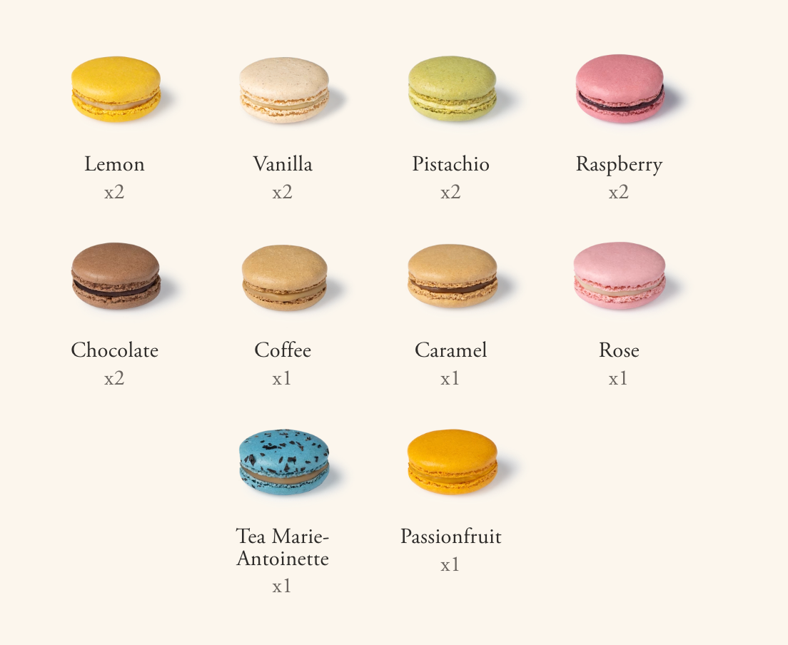 LADURÉE "The Magical Garden" 15 macarons gift box