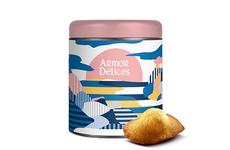ARMOR DELICES Cylindrical Madeleines d’Armor Gift Box X12 – 396G (PINK)