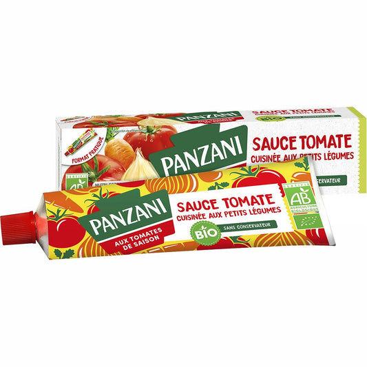 PANZANI Organic Tomato & Small Vegetables Sauce in Tube 180g