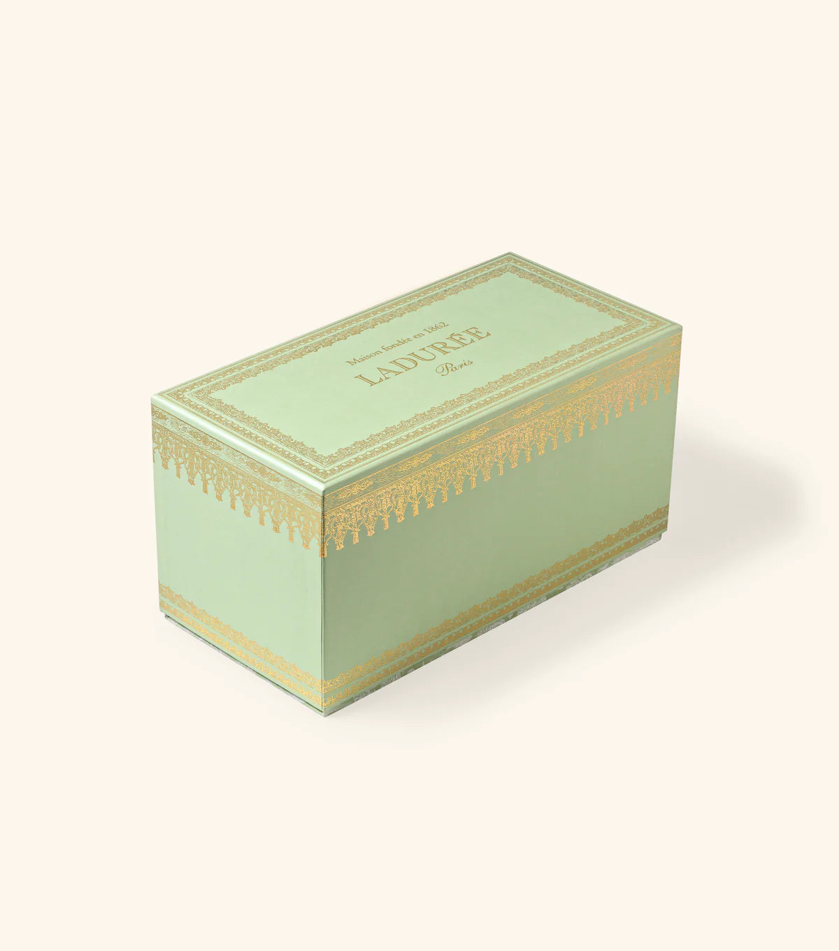 LADURÉE Schubladenschachtel mit 32 Macarons und 18 Eugénie