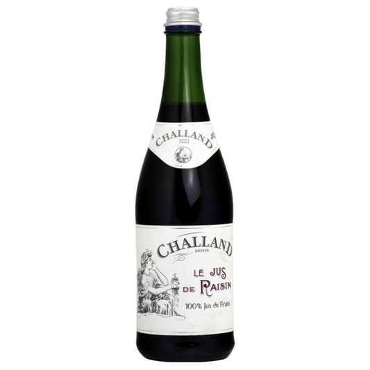 CHALLAND Pur jus de raisin rouge 750ml