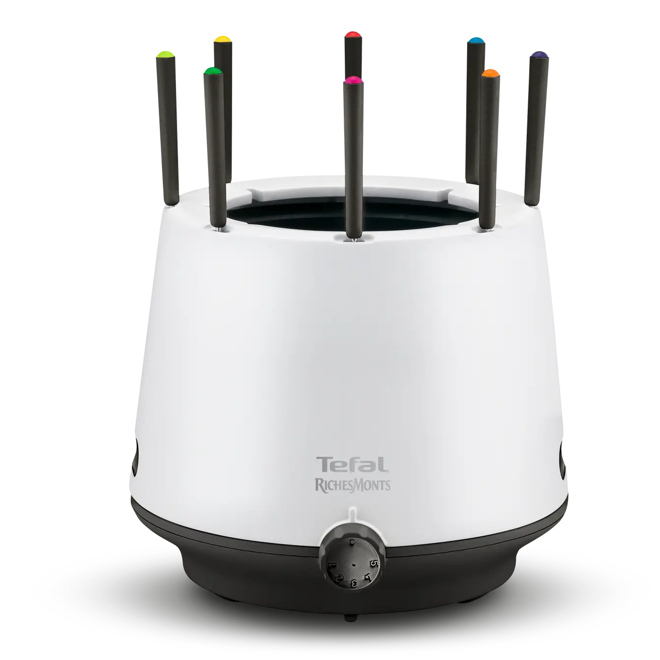 TEFAL RichesMonts Fondue Set, Non-Stick, 8 People, Insulated Wall