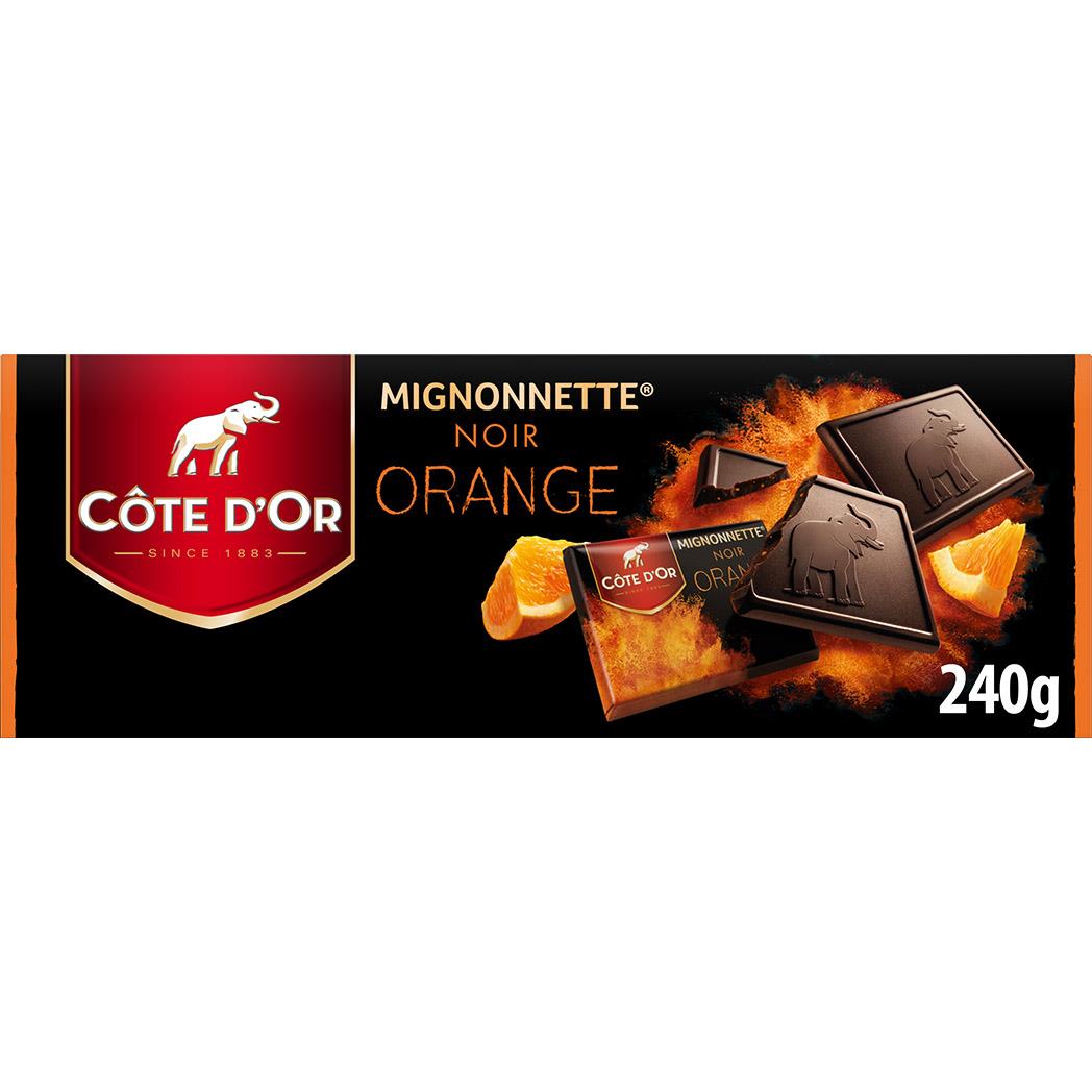 CÔTE D’OR Mignonnette noir orange x24