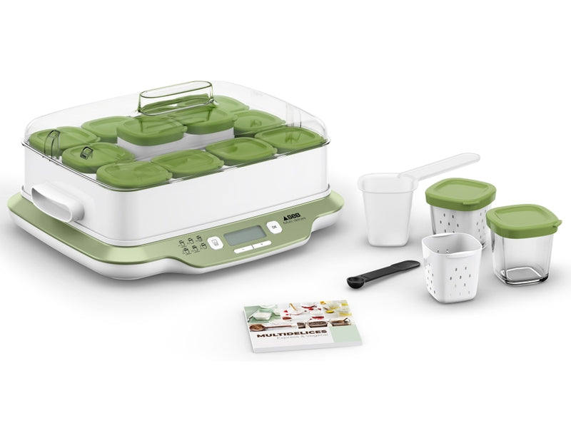 SEB Yogurt and Cheese Maker YG661310 MultiDelices Express & Plant-Based