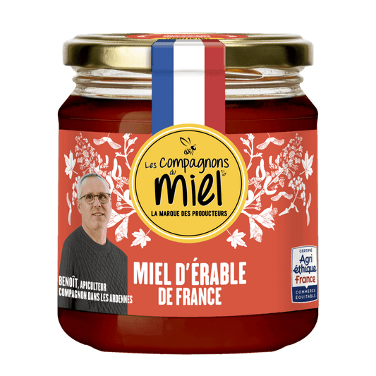 LES COMPAGNONS DU MIEL Miel d’Erable de France 375g