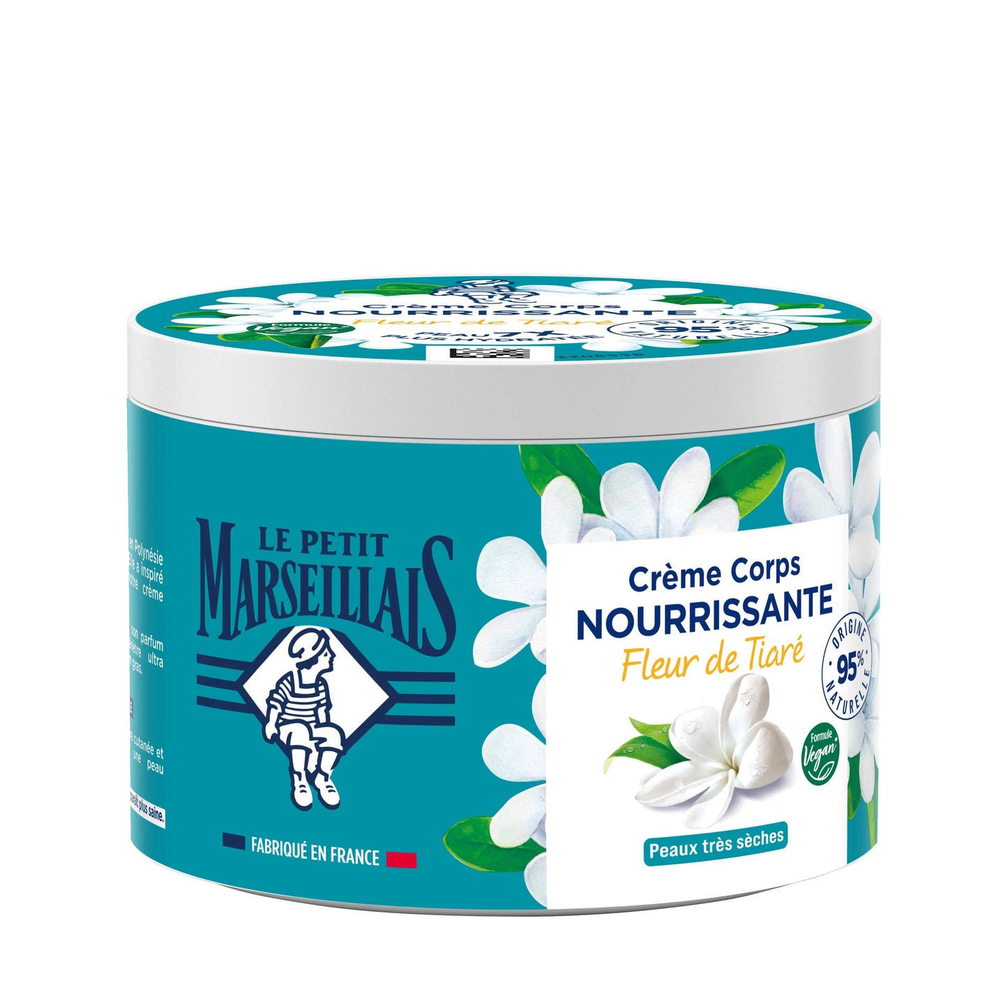 LE PETIT MARSEILLAIS Nourishing Moisturizing Body Cream Fleur de Tiaré 380ml