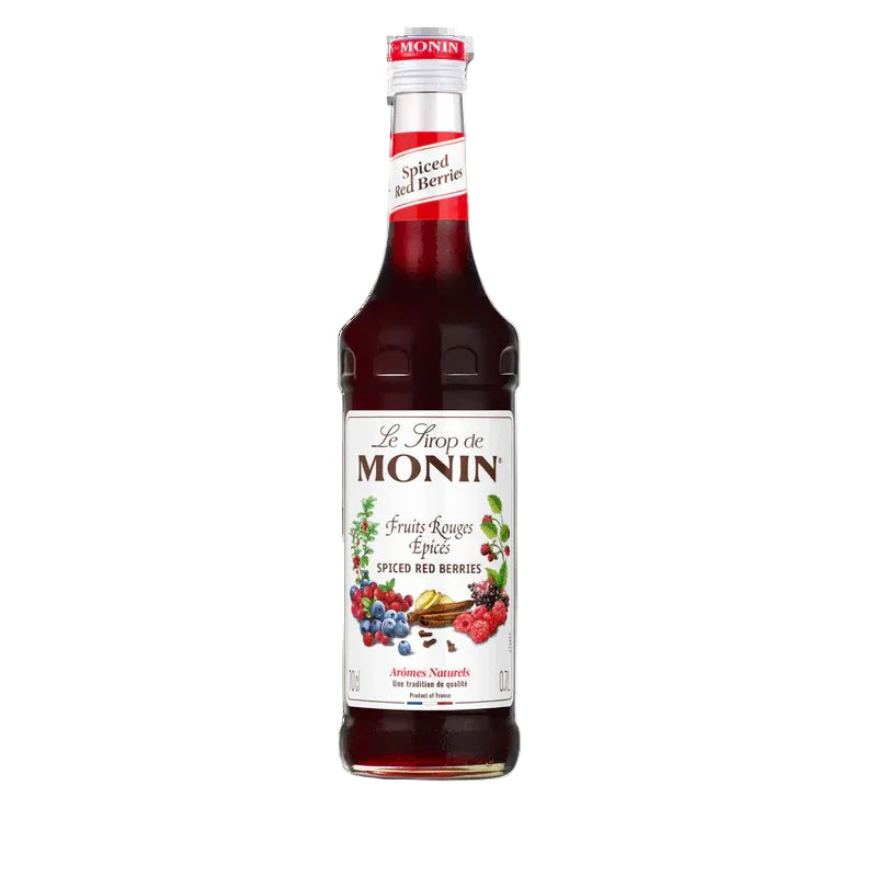 MONIN Le Sirop de MONIN Fruits Rouges aromatisé aux Epices 70cl