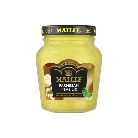 MAILLE Moutarde Parmesan et Basilic 108g