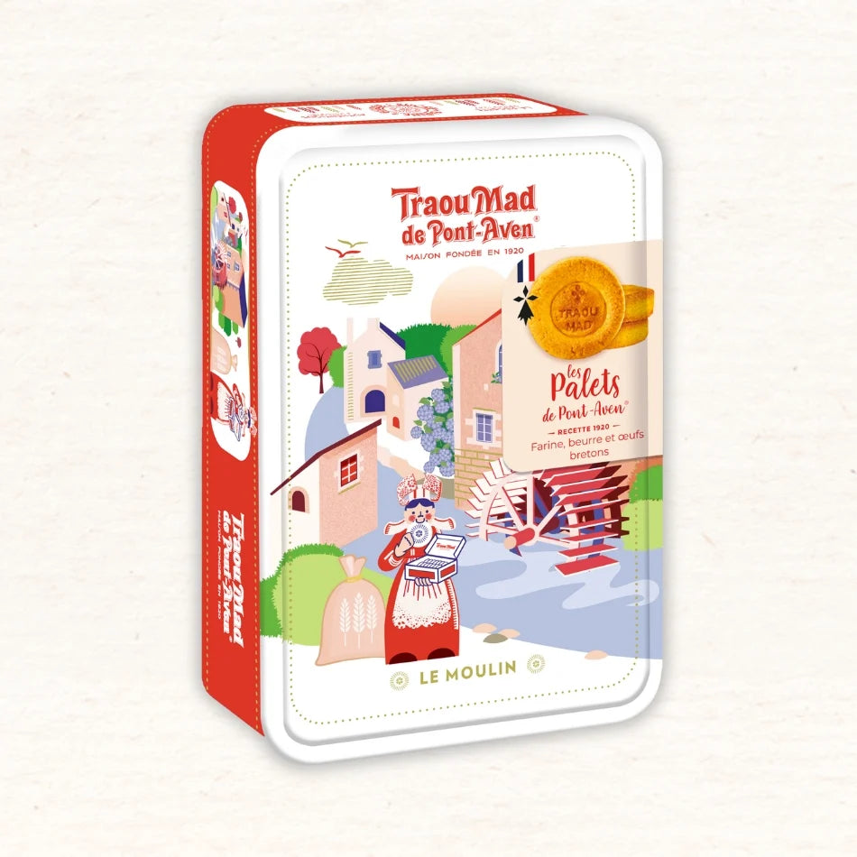 TRAOU MAD Le Moulin – Pont-Aven® Butter Biscuits – 300g