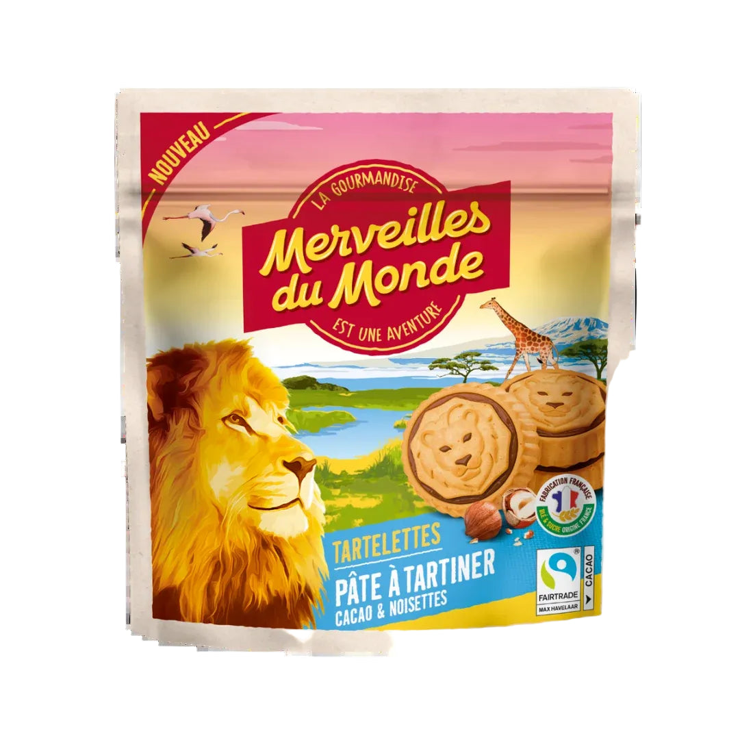 MERVEILLES DU MONDE Chocolate Spread Tartlets 180g