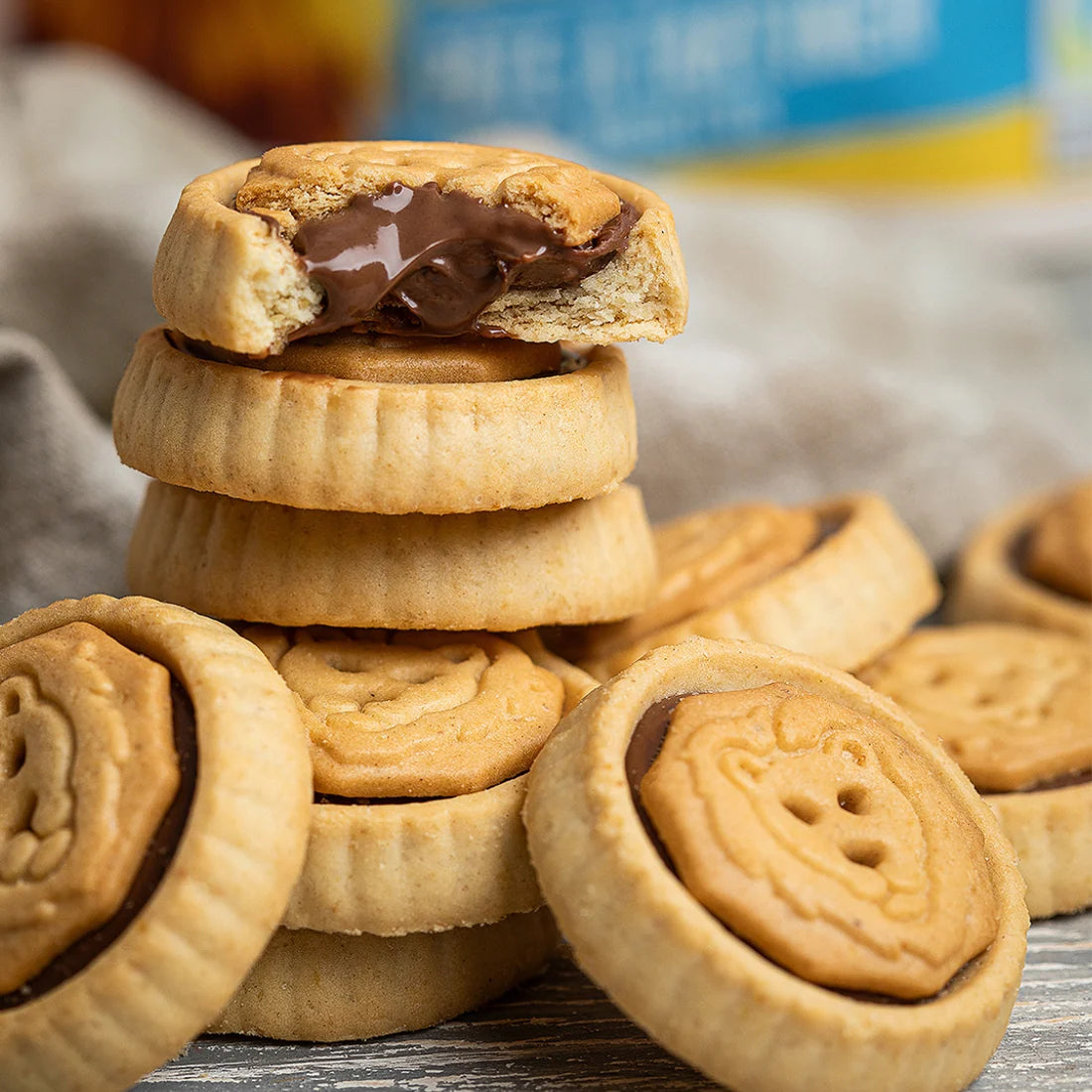 MERVEILLES DU MONDE Chocolate Spread Tartlets 180g
