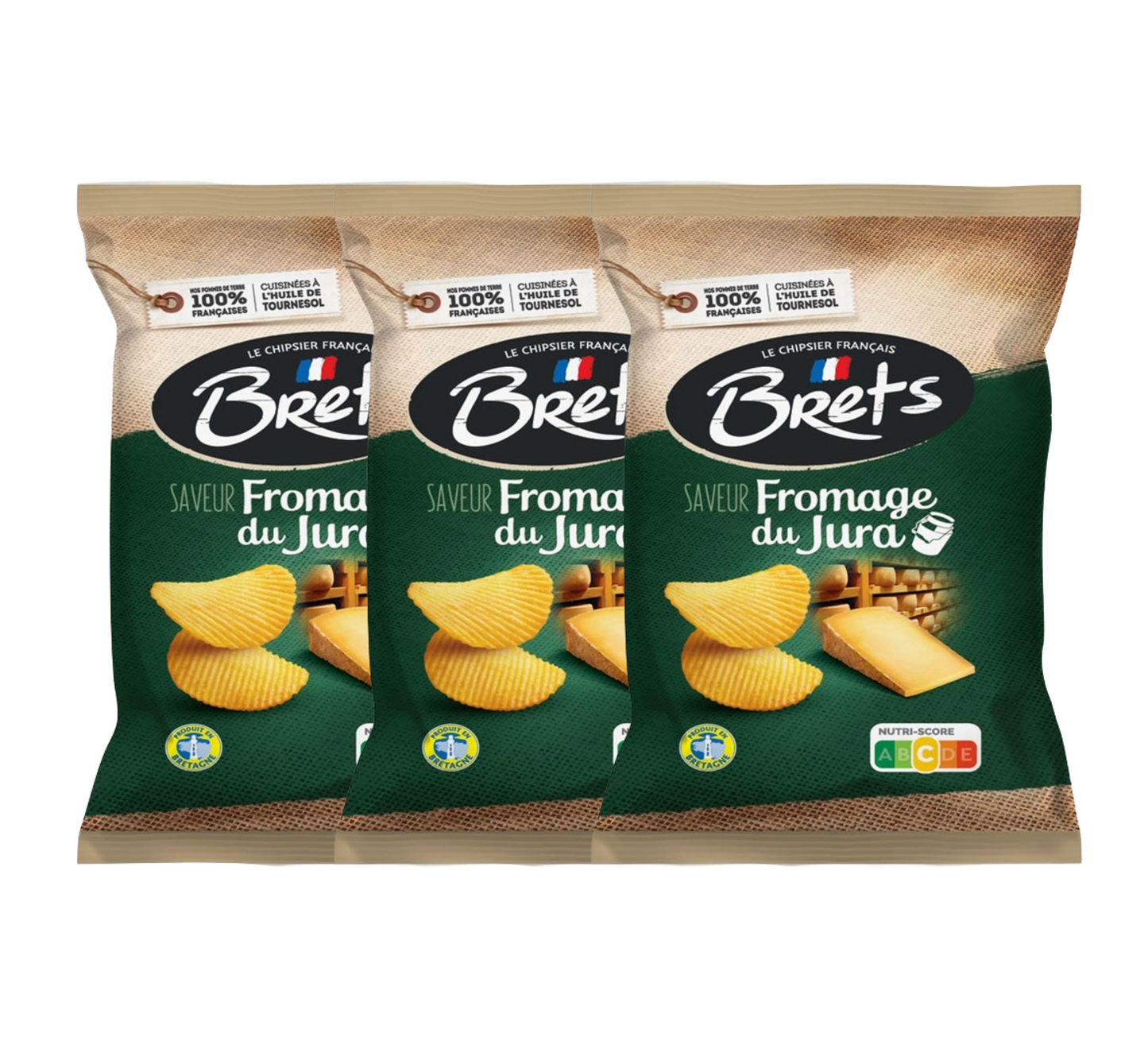 BRETS Fromage du Jura 3 x 125g