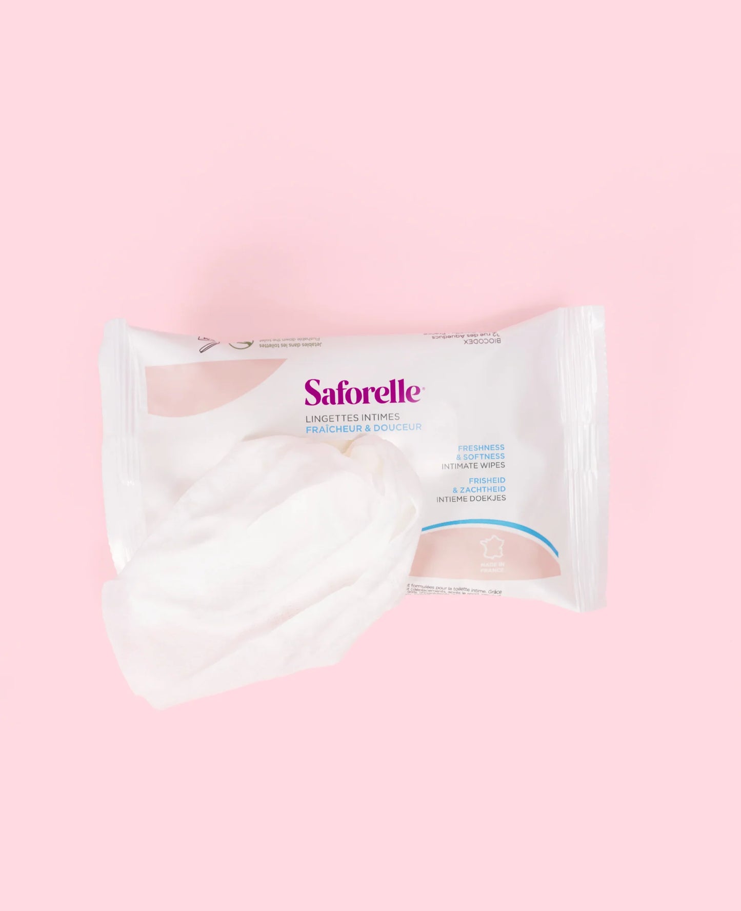 SAFORELLE Lingettes Intimes Fraîcheur & Douceur