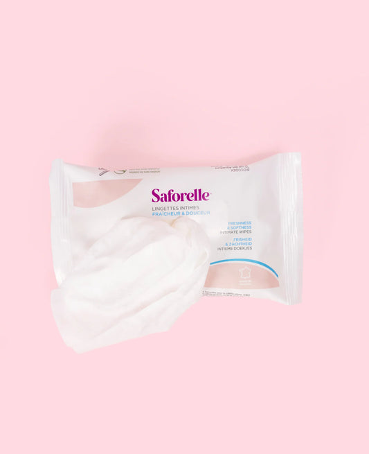 SAFORELLE Lingettes Intimes Fraîcheur & Douceur