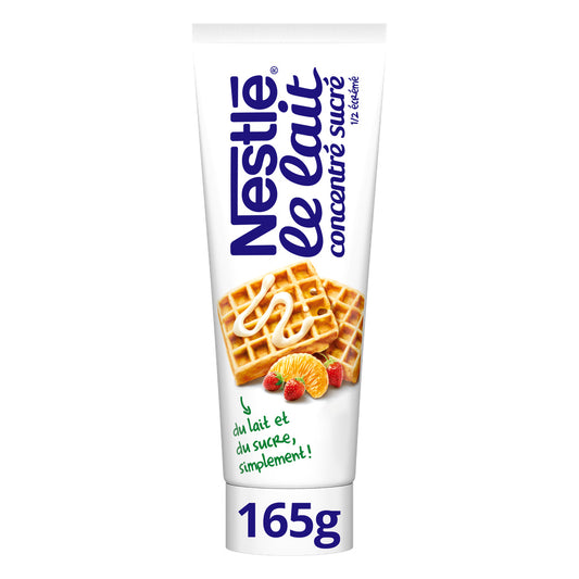 NESTLÉ Lait concentré sucré le tube de 165g
